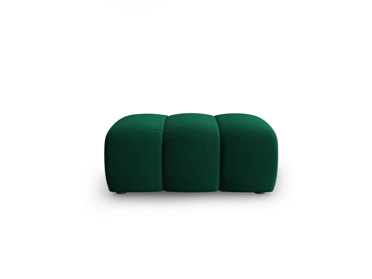 Taburet, Lupine, Micadoni Home, BL, 90x87x40 cm, catifea, verde bottle - imagine 5